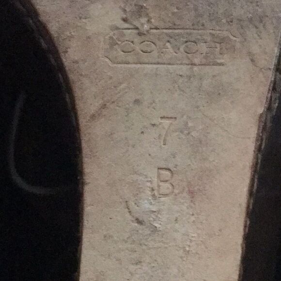 Coach Mallorie Wedge Sandals size 7 - Picture 8 of 11